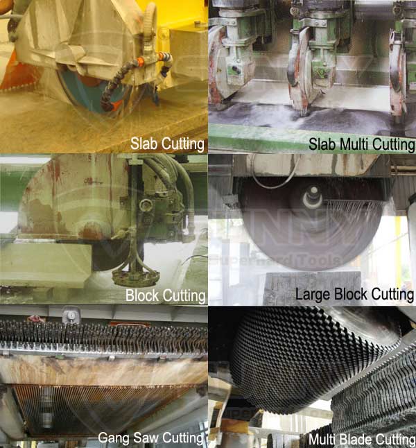 Saw for Stone Granite Marble High Efficiency Sharp Cutting