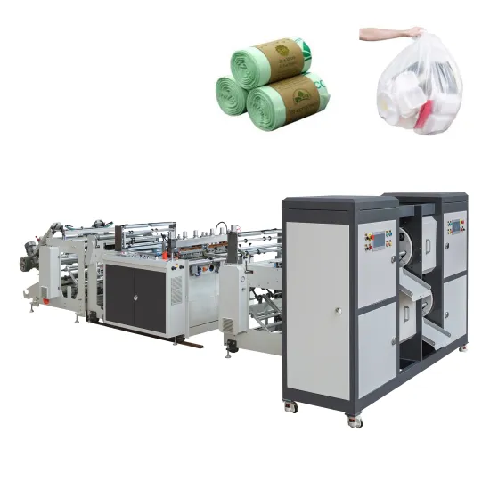 Large Garbage Bag Making Machine: BL720B2-AR2 on Roll Plastic Garbage Bags Production Equipment