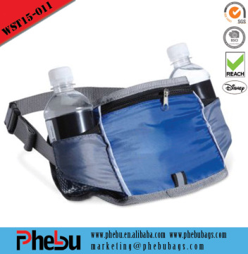 2015 Outdoor running belt bag with 2 water bottle holder(WST15-011)