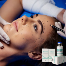 Les charges faciales injectables remplissent les rides du dernier effet