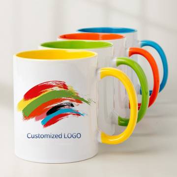 Tazza personalizzata da 350 ml con logo: tazze regalo pubblicitarie alla rinfusa per caffè e acqua