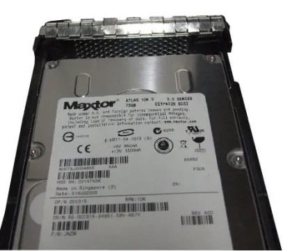 Server Hdd Use For Dell 73g 10k Scsi Maxtor 10k V  Xj657