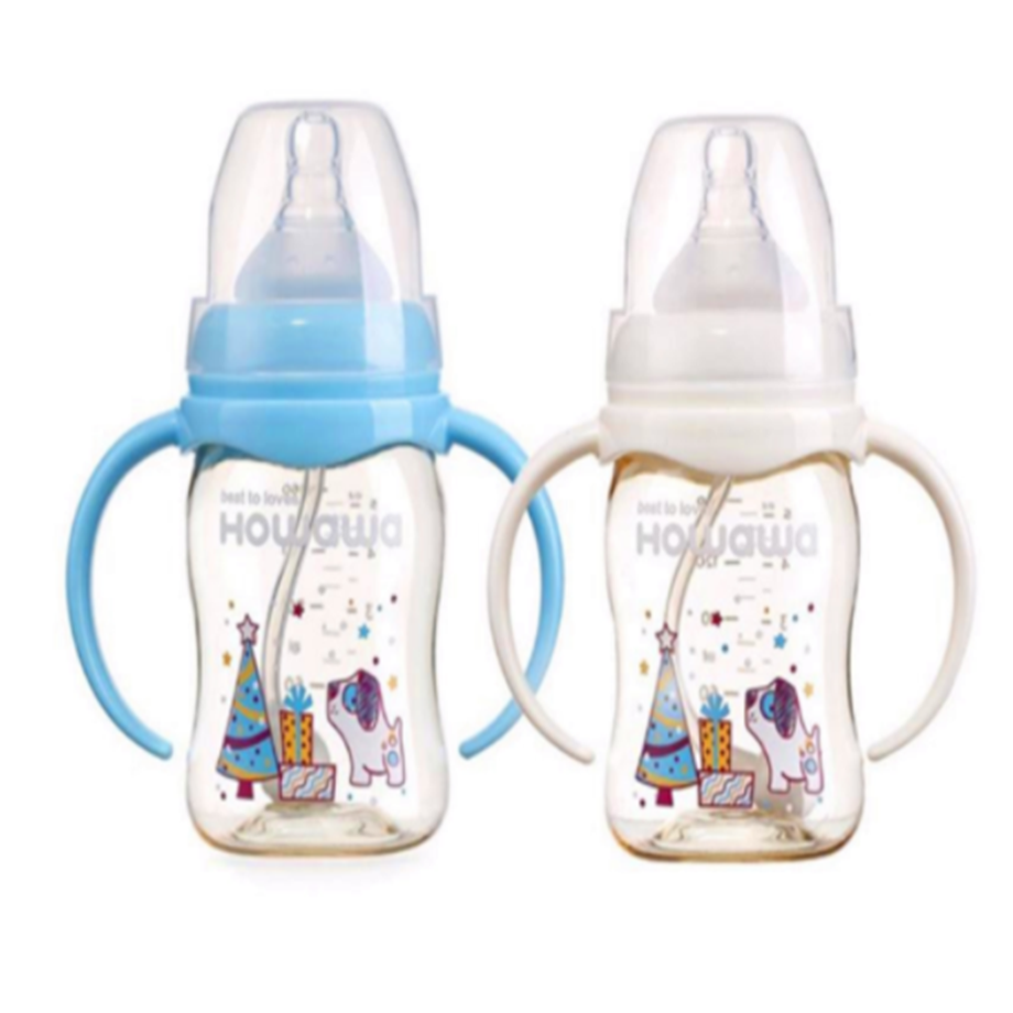 Бебешка специална пластмасова бутилка за хранене PPSU
