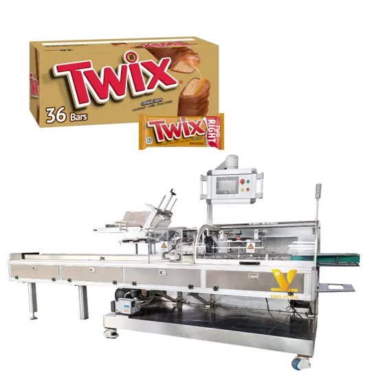 Automatic Box Cartoning Packing Machine for Butter Cookie Bags