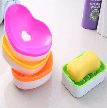 N172 High quality plastic heart shaped Soap Box