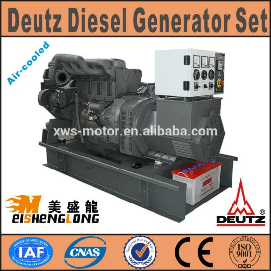 Diesel generator set open frame generator