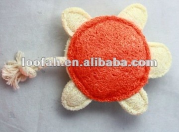 tortoise loofah toys