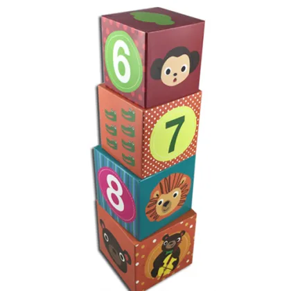 Cardboard Decorative Building Block Toys