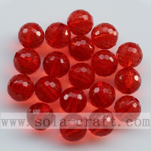 Nice Clear Football Faceted Jewelry Acrylic Crystal Beads