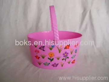 Custom Plastic Easter Bucket 