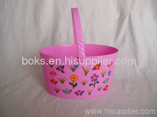 Custom Plastic Easter Bucket 