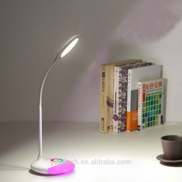 led bed head reading light with RGB color base & Rechargeable battery