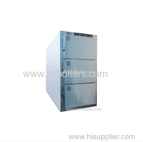 Metal 3 Bodies Corpse Refrigerator 