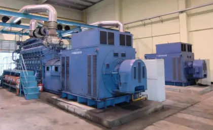 Diesel Power Plant Powered by CRRC