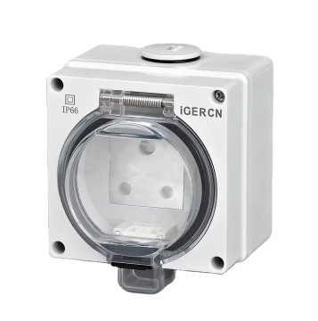 CE, GCC & Quality Mark Certified IP66 Weatherproof Wall Socket Switch for Bathroom & Industrial Use