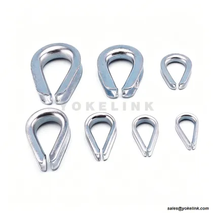 Heavy Duty Wire Rope Thimble HDG |Thimble G-414Steel | FF-T-276b Type III Thimble