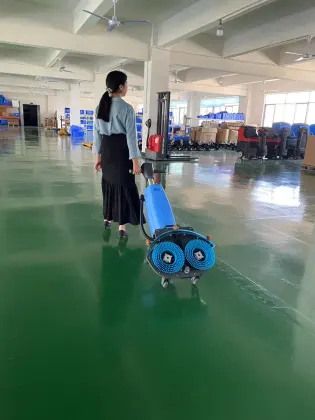 Electric Walk-Behind Floor Scrubber Mopping Machine