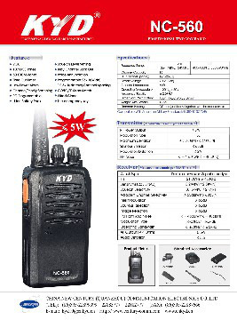 PC programmable walkie talkie