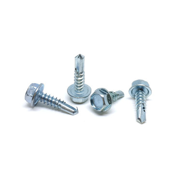 Tornillo autodenominado de la cabeza hexadecimal galvanizada