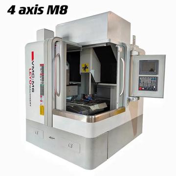 M8 4 מכונת כרסום CNC ציר