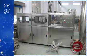 Automatic Liquid Bottle Filling Machine , Pure Water Filling Line 100bph