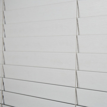 PVC Corded Faux Holzfenster blind