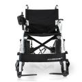 Fauteuil roulant pliant électrique noir