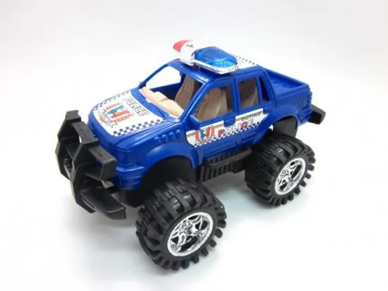 FRICTION POLICE WAGON