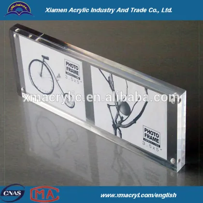 Acrylic photo frames designs for home decoration