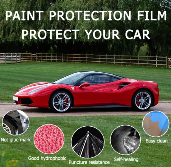 paint protection film from car