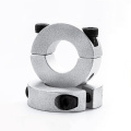 Magaang Aluminum Anodizing Dalawang Piraso Clamping Shaft Collar