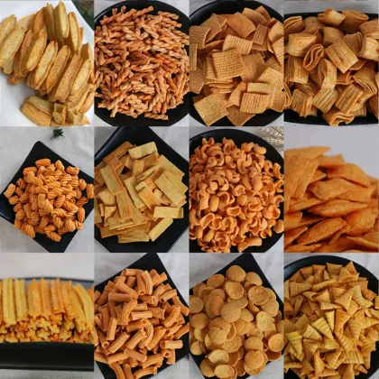 3D Bugles Pellet Snack Manufacturing Equipment Line