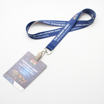 Custom Sublimation Logo Neck Phone Lanyard with ID Card Badge Holder