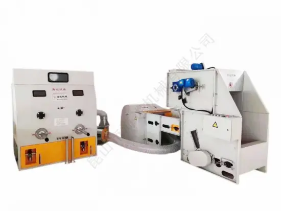 Fiber Filling Machine with one nozzle