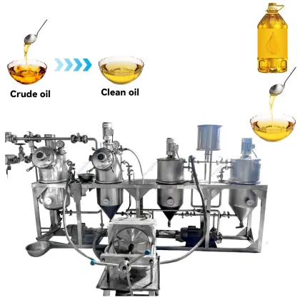 Electric Driven Edible Oil Purification Machine for Grain Refining