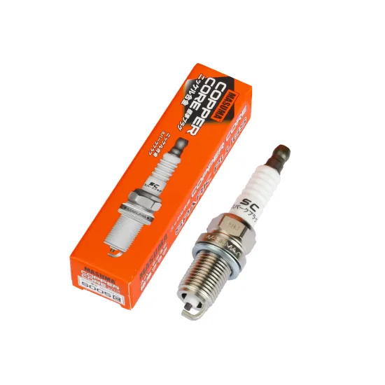 MASUMA Copper Car Spark Plug for NGK BKR5E-11, DENSO K16PR-U11, Compatible with Nissan 22401-50Y05