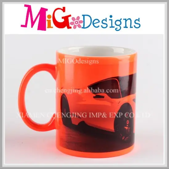 Wholesale Ceramic China Supplier Fashion Good Custom Logo Mug Cup