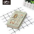 Adorable cat style cute metal cover notebook