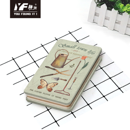 Notebook For Golf Clash Custom town life  metal cover notebook Factory