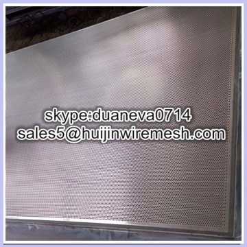 huijin factory hot design perforated aluminum sheets