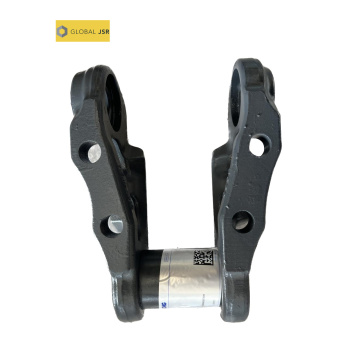 Excavator chain rail assembly