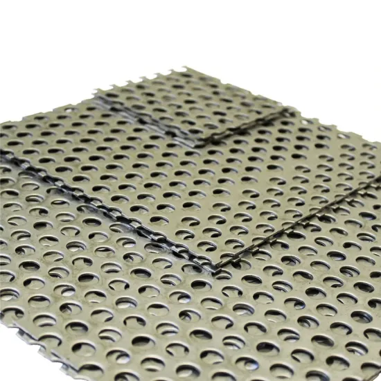 Custom Size Stainless Steel Decorative Perforated Metal Mesh Sheets