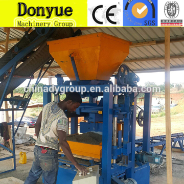 Small semi-automatic road interlocking brick machinery making catalogue