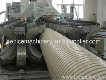 Pe Double Wall Corrugated Pipe Extrusion Equipment 