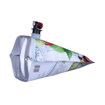 Laminated varnishing fruit juice liquor pouch