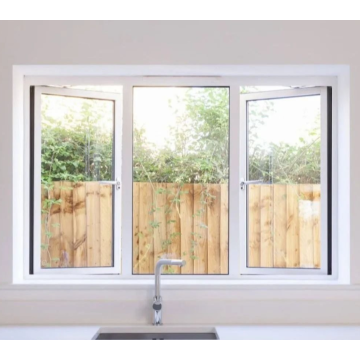 Home Security PVC Profile Casement Windows