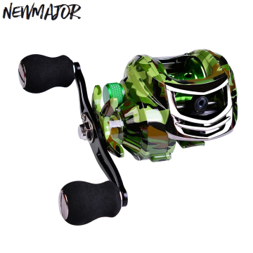 NEWMAJOR 10Kg 7.2:1 18+1BB Baitcasting Reel for River & Lake Fishing