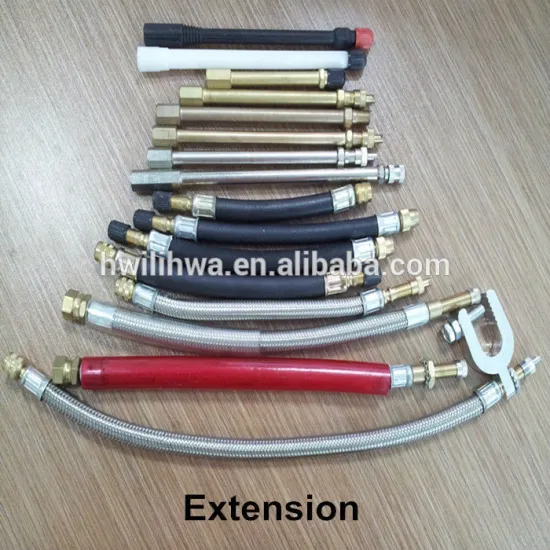 FLEXIBLE EXTENSION Rubber Hose Complete with Cap & Core