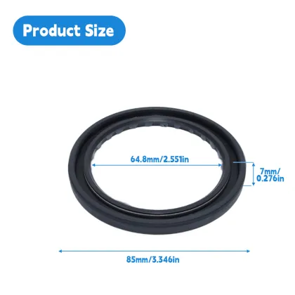 BAKHDSN Type 64.8x85x7mm Machinery Oil Seal for DANFOSS Motor