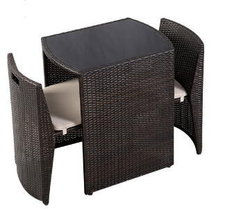 3pc rattan furniture set